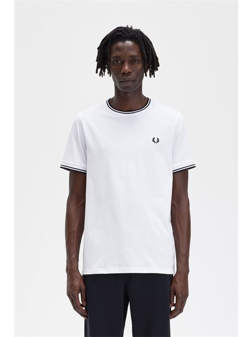 t-shirt con bordino Fred Perry | M1588100